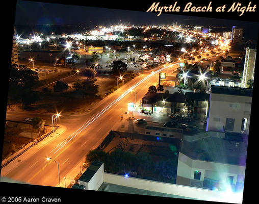 Myrtle Beach at Night 1