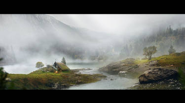 matte painting_solitary