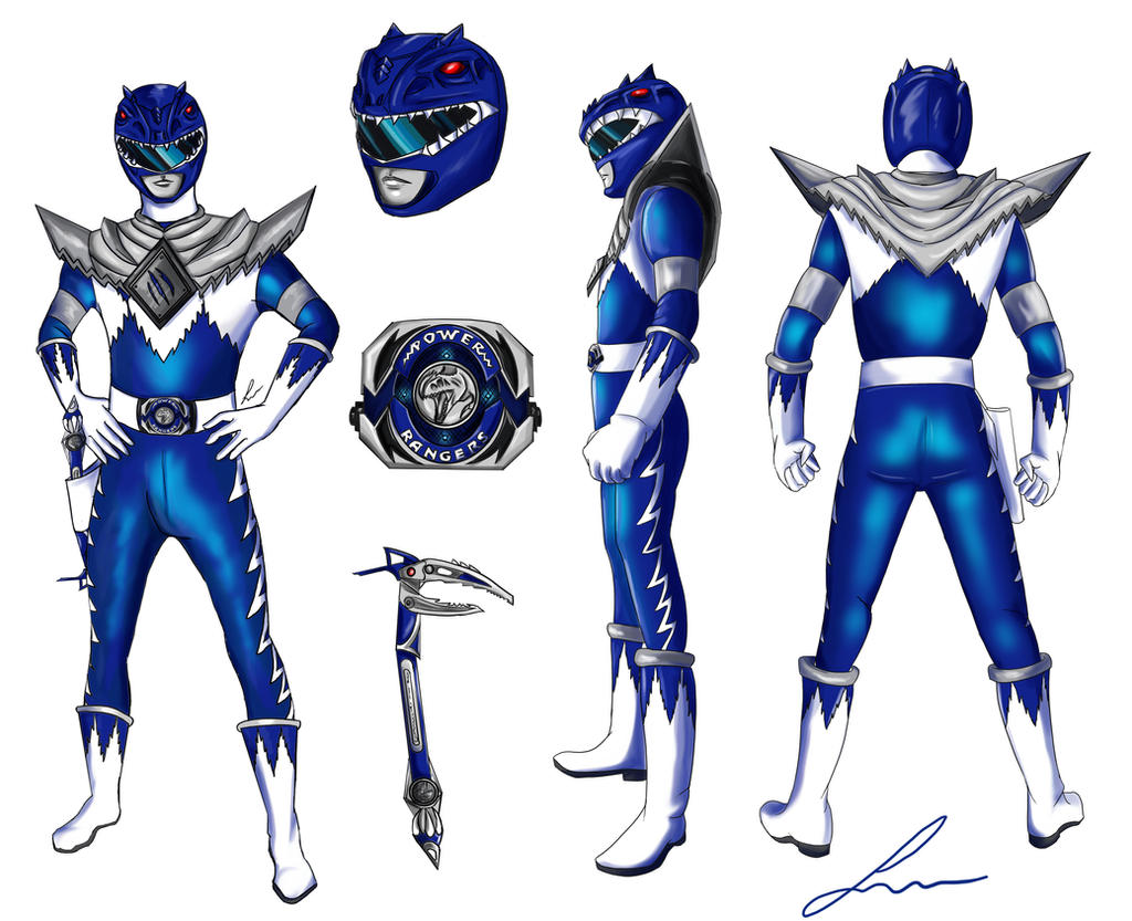 concept art commission POWER RANGER by laryneko on DeviantArt