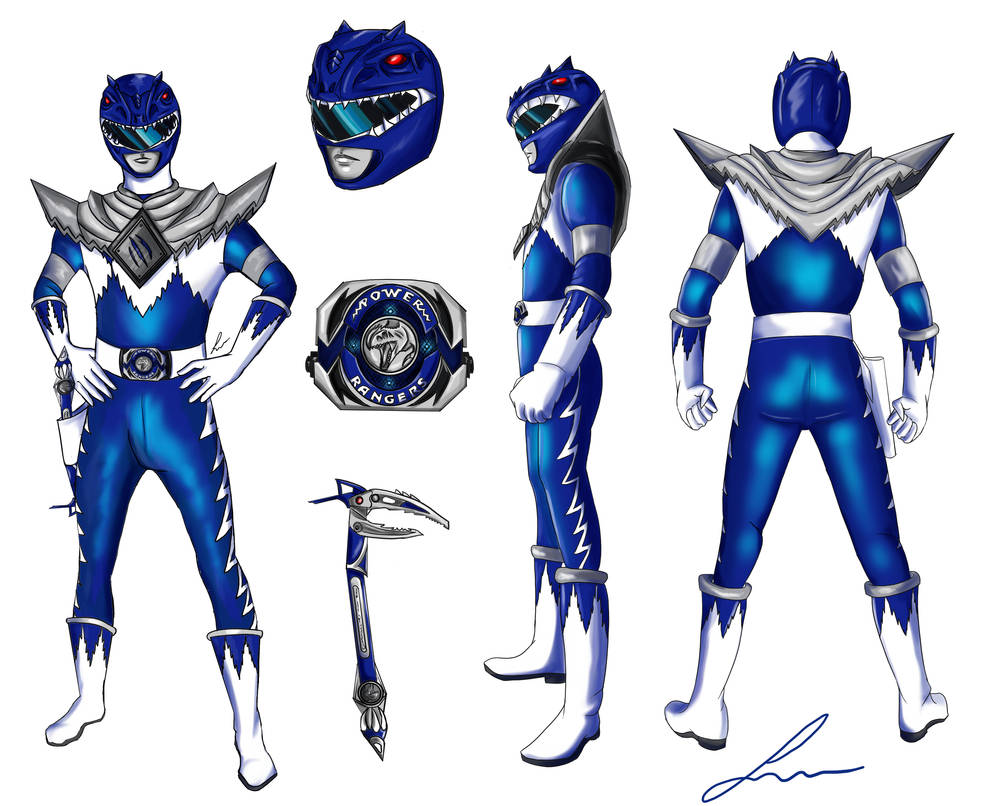 concept art commission POWER RANGER by laryneko on DeviantArt