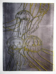 Intaglio: Jellyfish Vibrations