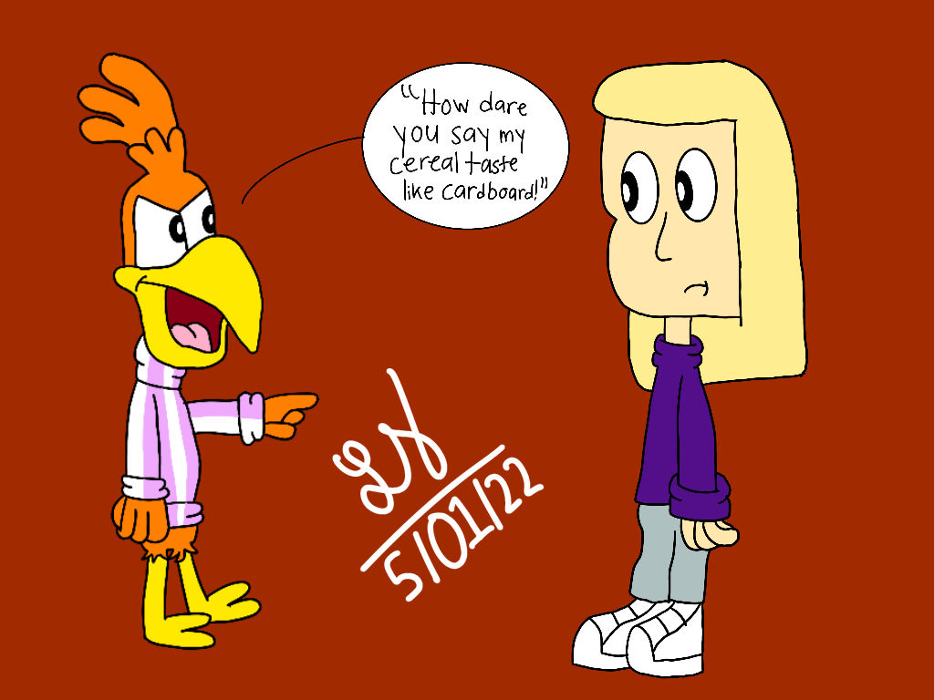 Sonny the Cuckoo Bird angry by lucas3242006 on DeviantArt