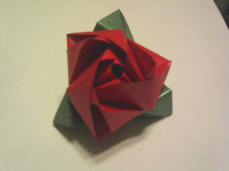 Origami Rose