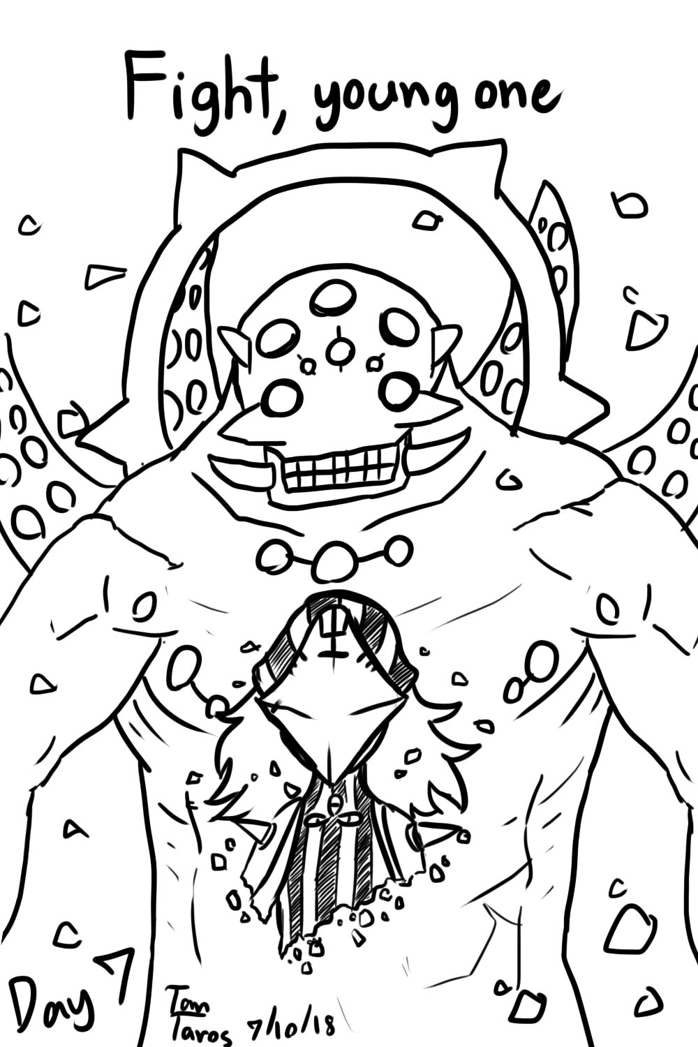 FGO Inktober Day 07- favourite chapter