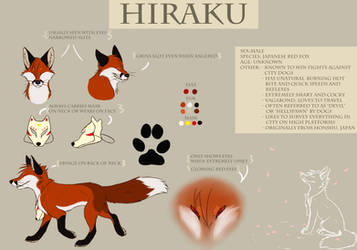 Hiraku Reference Sheet