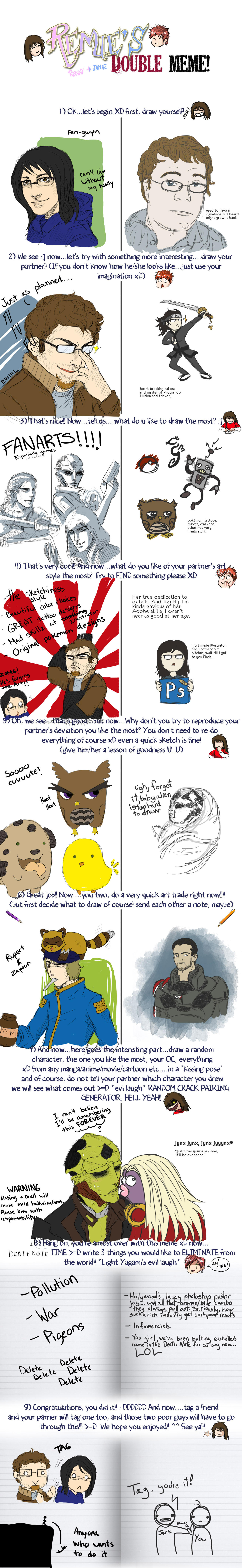 Double Meme by puka23 on DeviantArt