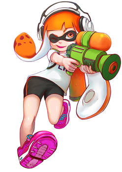 Splatoon inkling girl