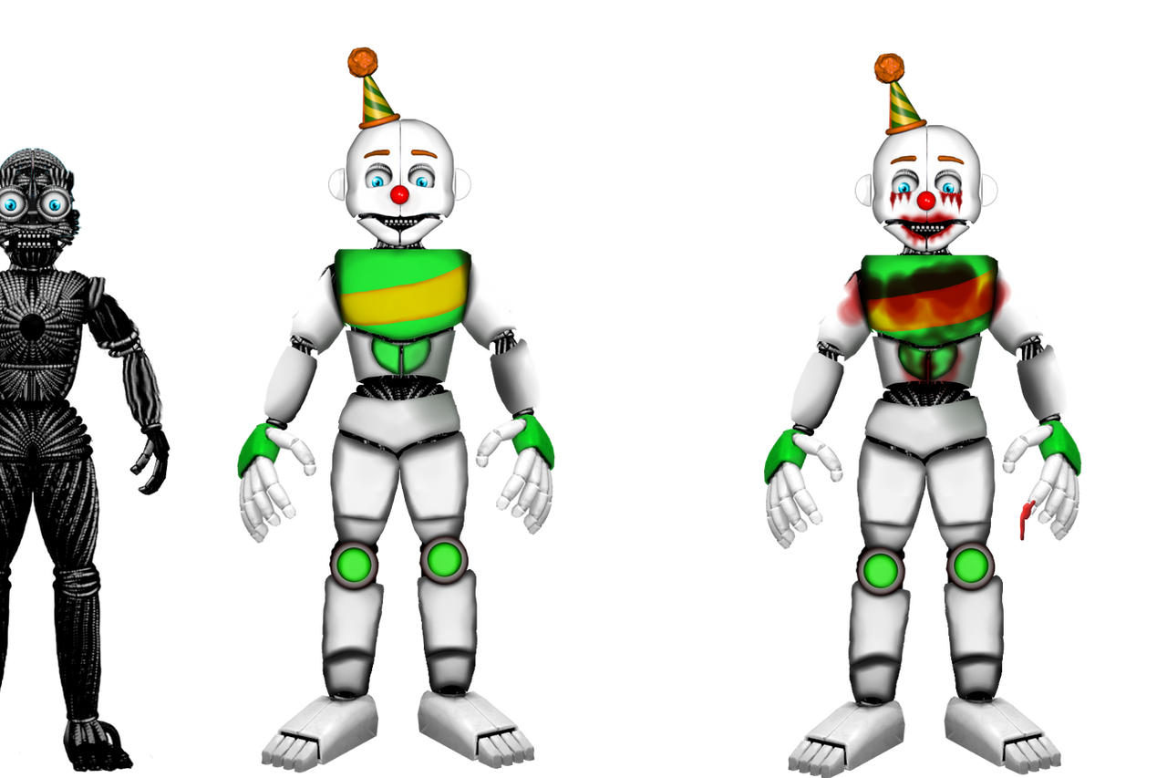 fixed ennard and endoskeleton by fanflol222 on DeviantArt