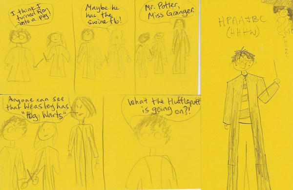 Harry Potter Comic by Flamesofmercy on DeviantArt