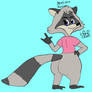 Thicc Melissa Raccoon (Digitized)