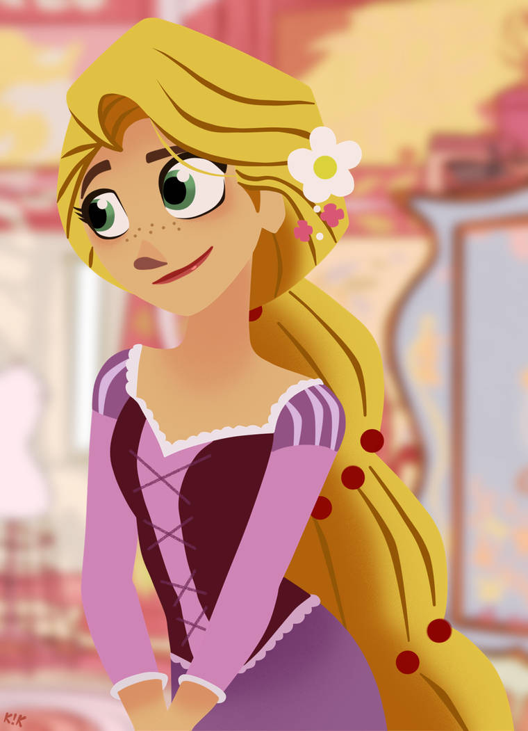 Disney's Tangled: The Series - Rapunzel Fan Art 2 by theofficialRobertMan  on DeviantArt