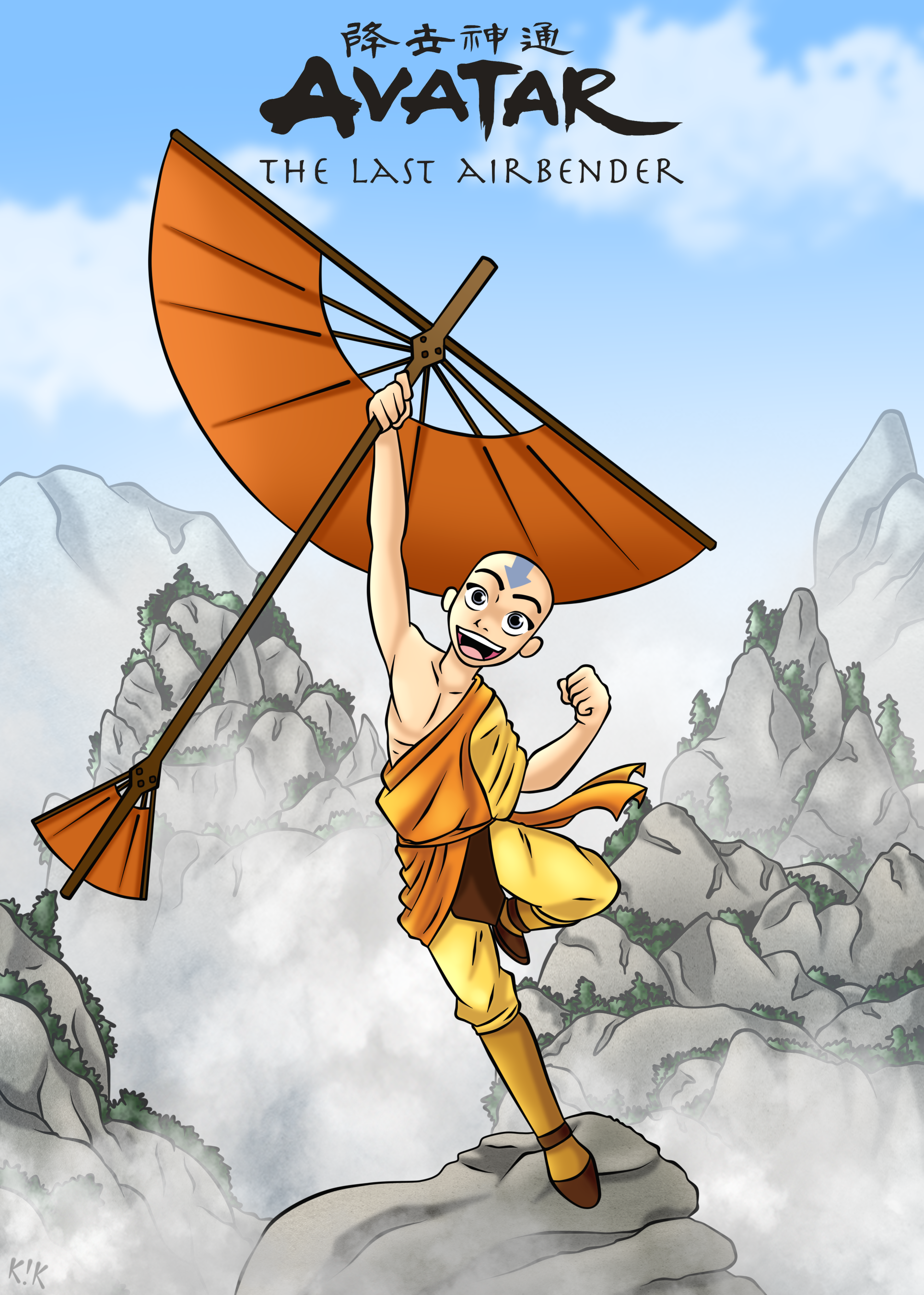 picture Aang Fan Art Avatar Last Airbender avatar the last airbender aang fan art