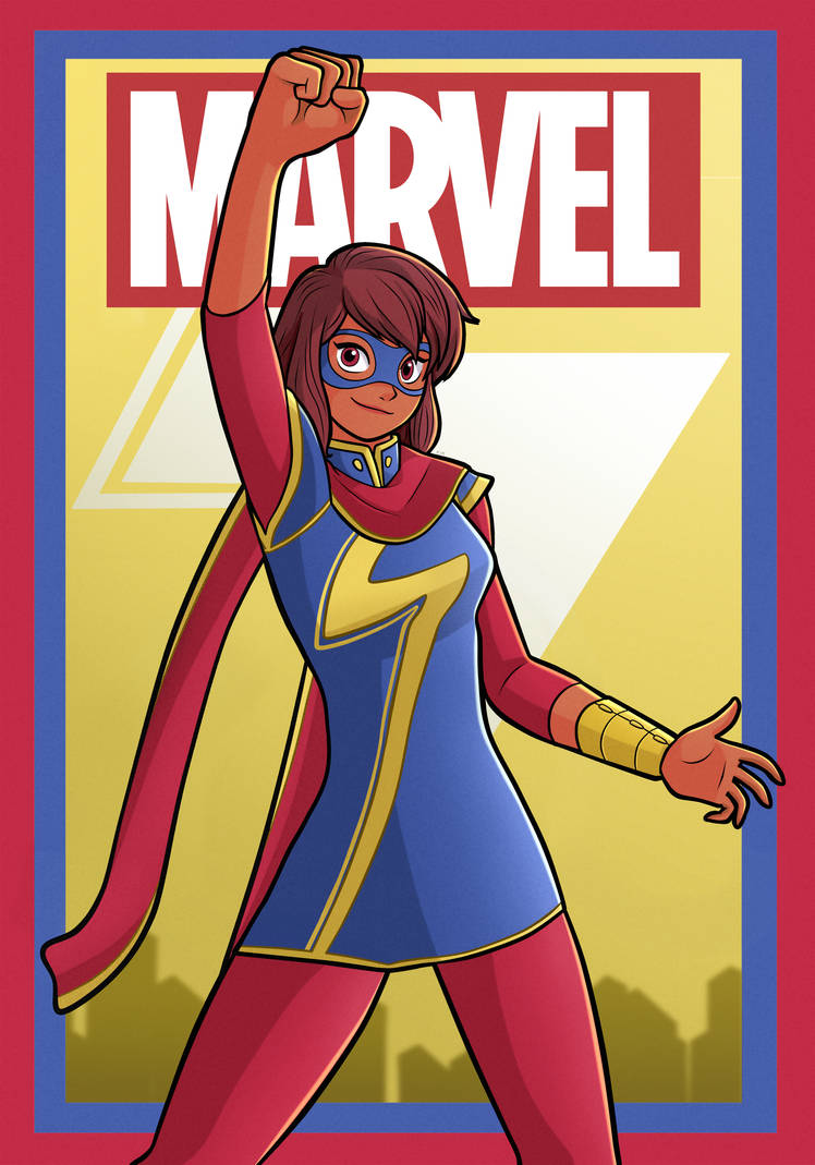 Ms. Marvel Fan Art Inspired By #Gurihiru by KimKaiDrawings on DeviantArt