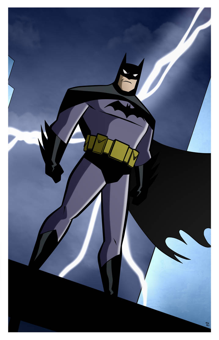 BatMan The Animated Series Intro Fan Art by theofficialRobertMan on