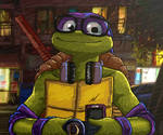 TMNT Mutant Mayhem Donatello Fan Art by KimKaiDrawings