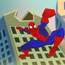 Spider-Man PS1 25th Anniversary Wallpaper (Comms)