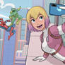 Gwenpool and Jeff Selfie