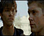 Sam Sticks Tongue Out At Dean