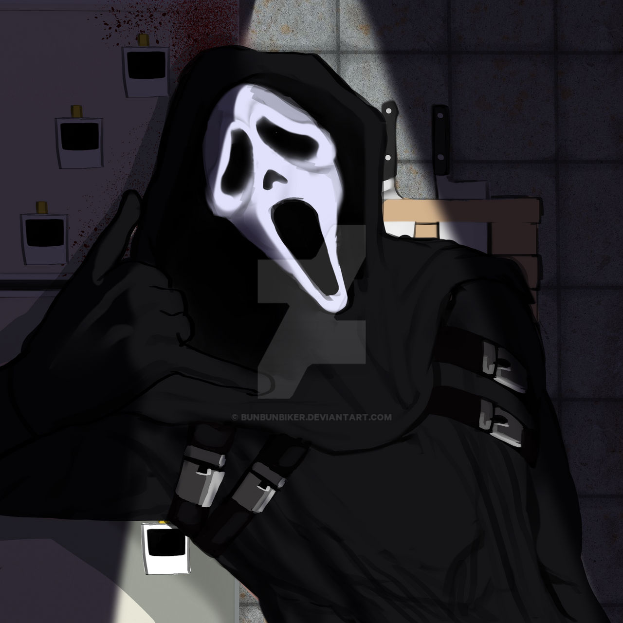 Ghostface by BunBunBiker on DeviantArt
