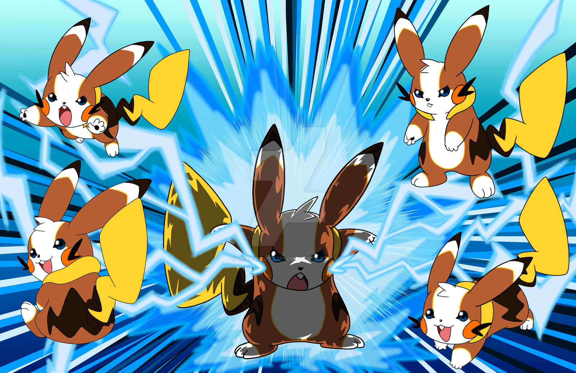Aloha Pychu Pyonchu Showcase by WarWaltz713 on DeviantArt