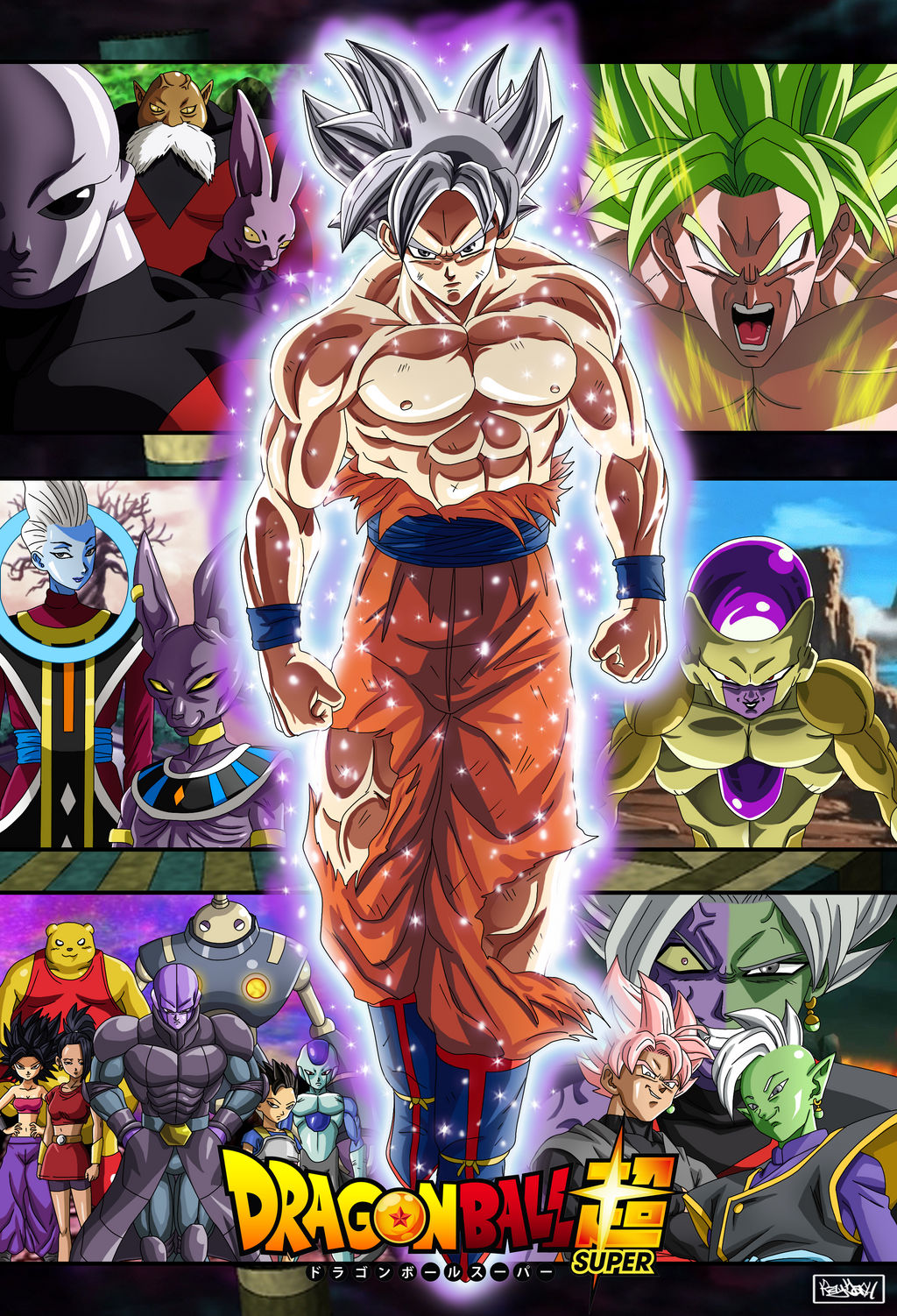 Dragon Ball Super sagas fanart by Raydash30 on DeviantArt