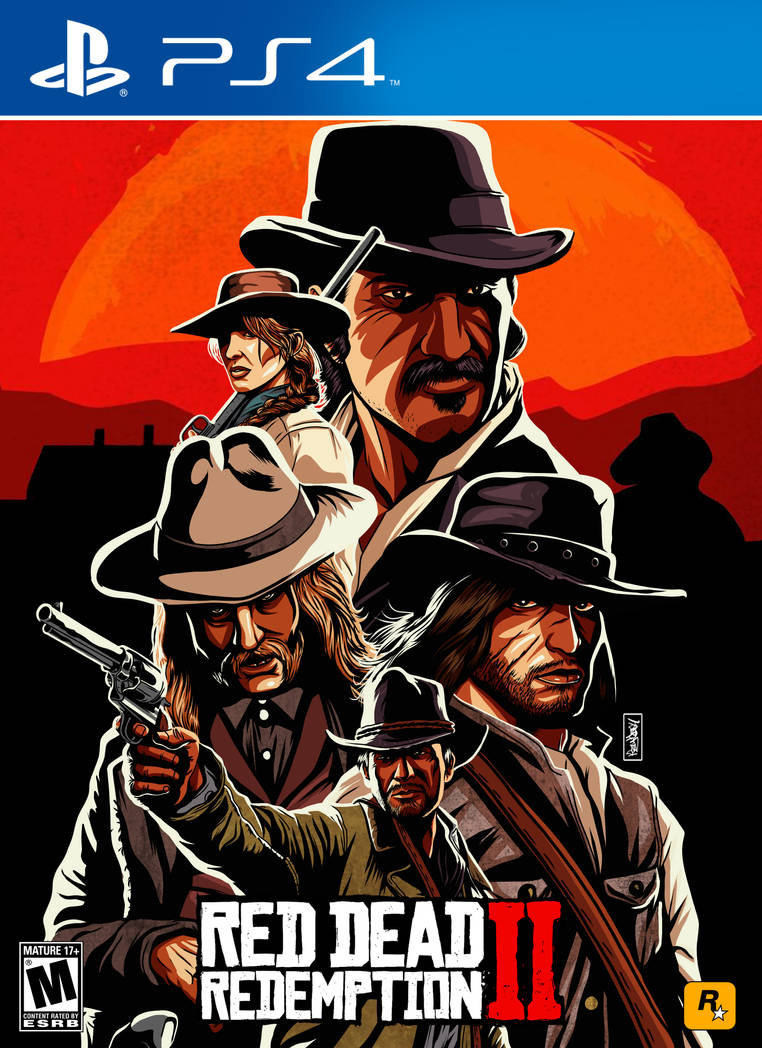 Dead Redemption 2 Ps4 Cover by Raydash30 on