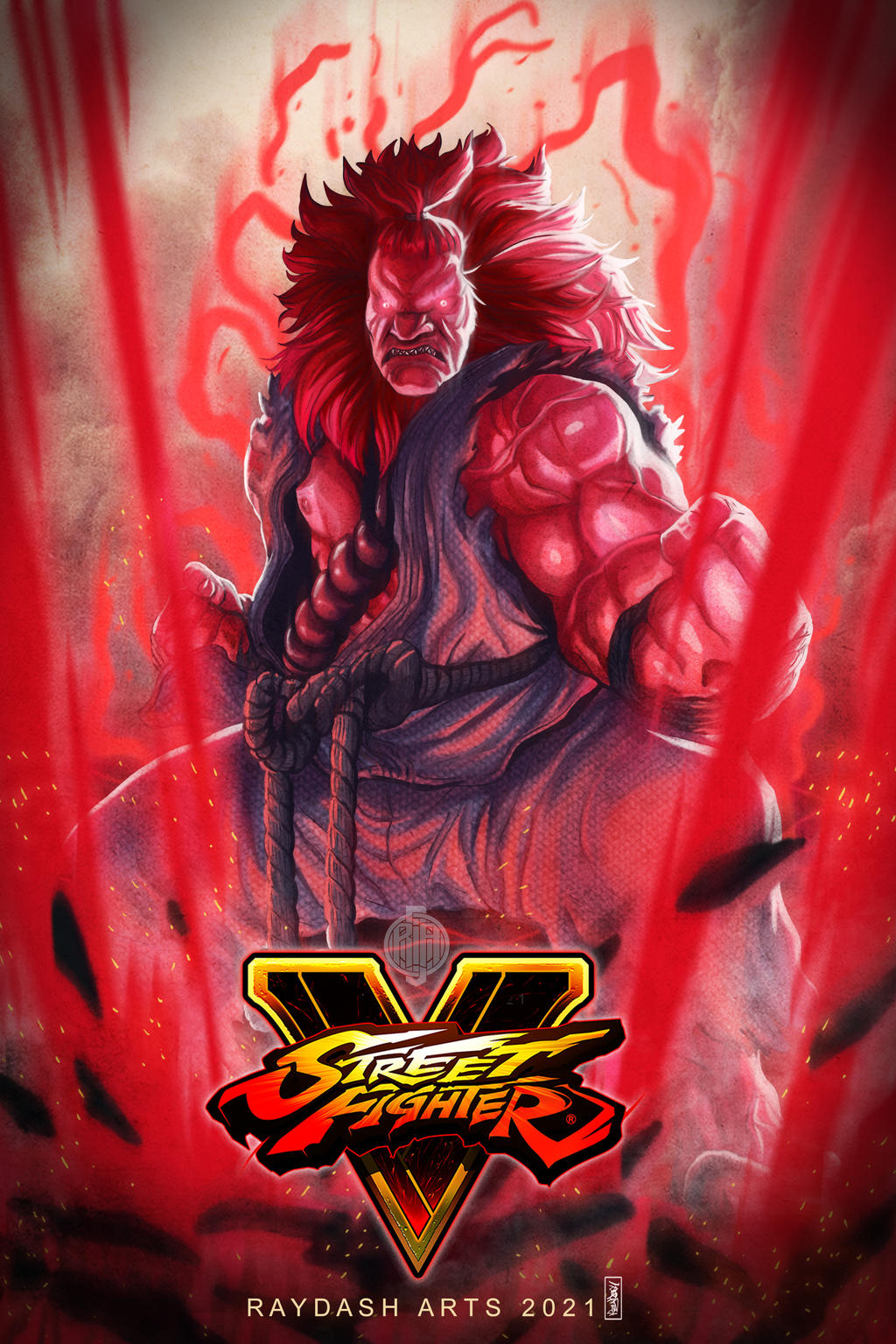 AKUMA Street Fighter V fan art by Raydash30 on DeviantArt