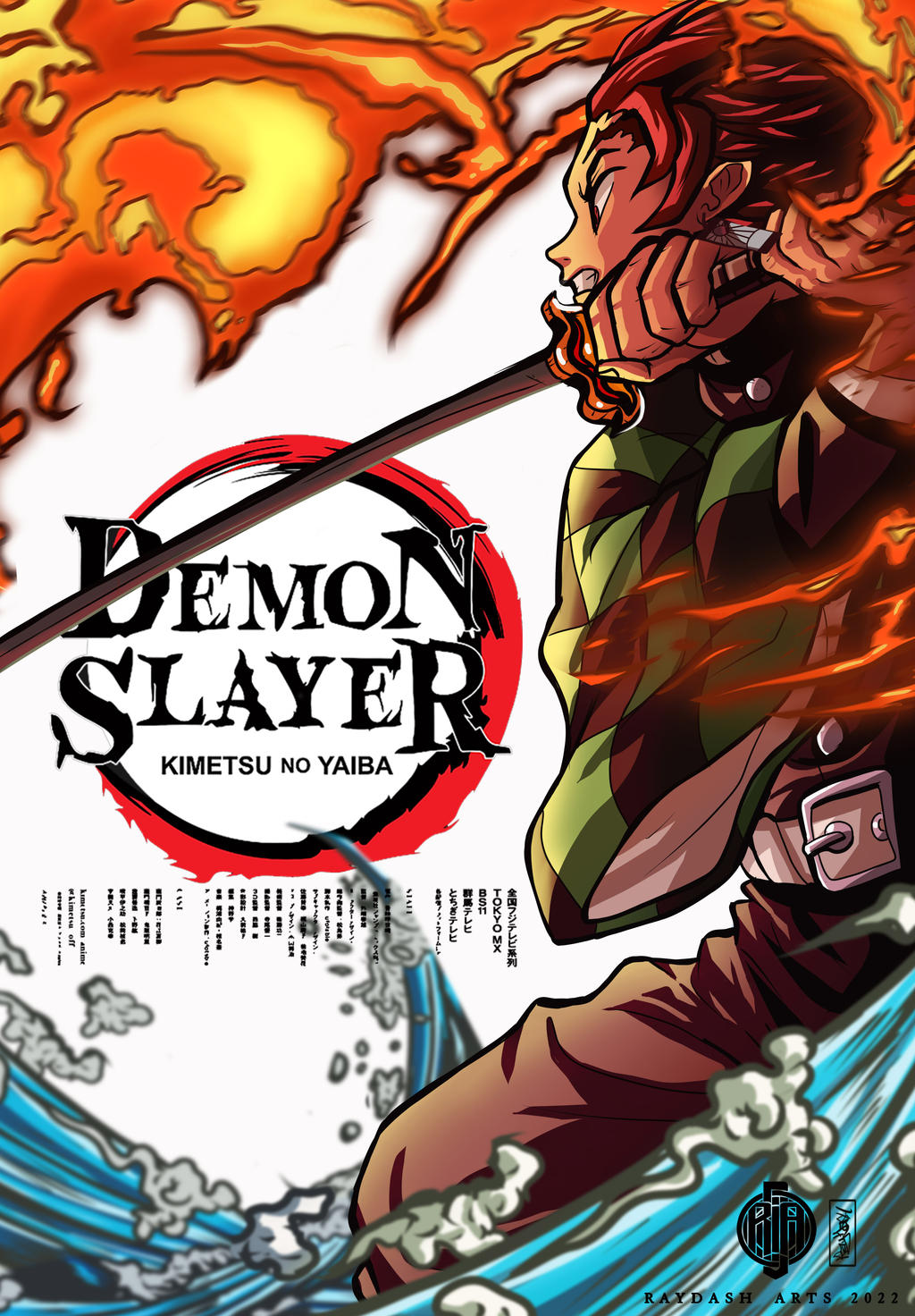 Tanjiro key visual by Raydash30 on DeviantArt