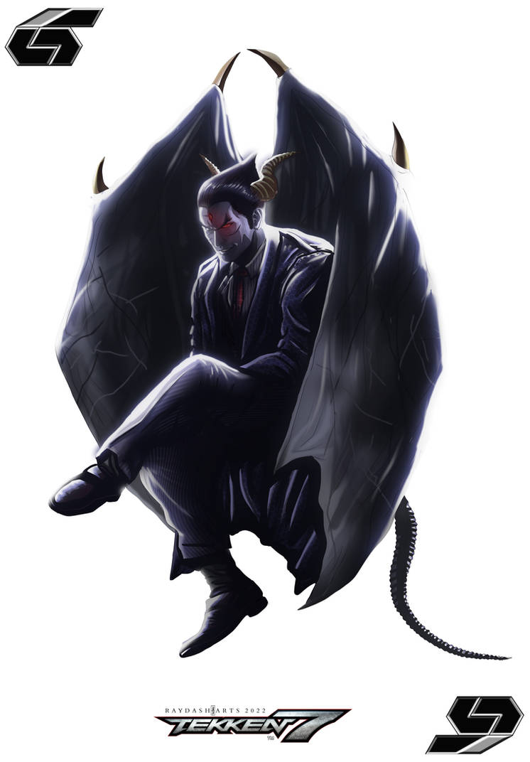 Devil Kazuya White by Raydash30 on DeviantArt