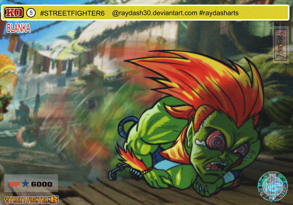 Blanka - Street Fighter Fanart by ZeroCartin on DeviantArt