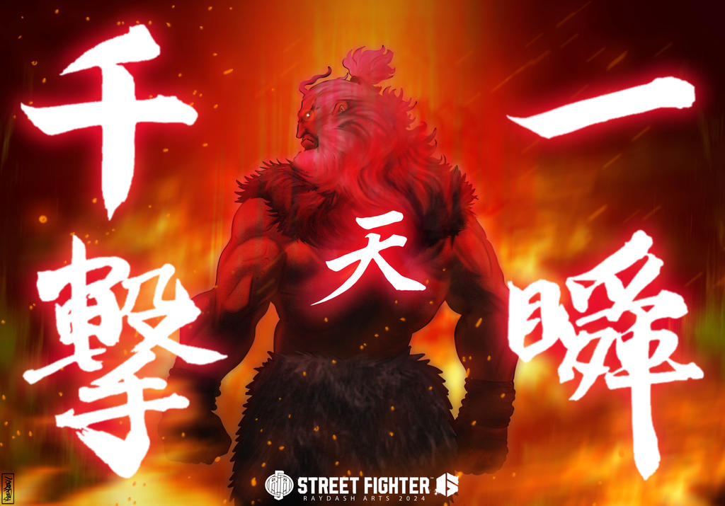 Akuma Sf6 by Raydash30 on DeviantArt