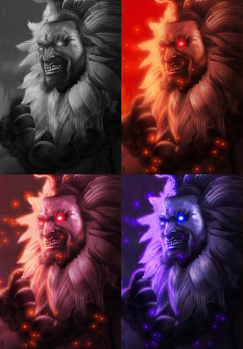 Giga Chad Akuma by Raydash30 on DeviantArt