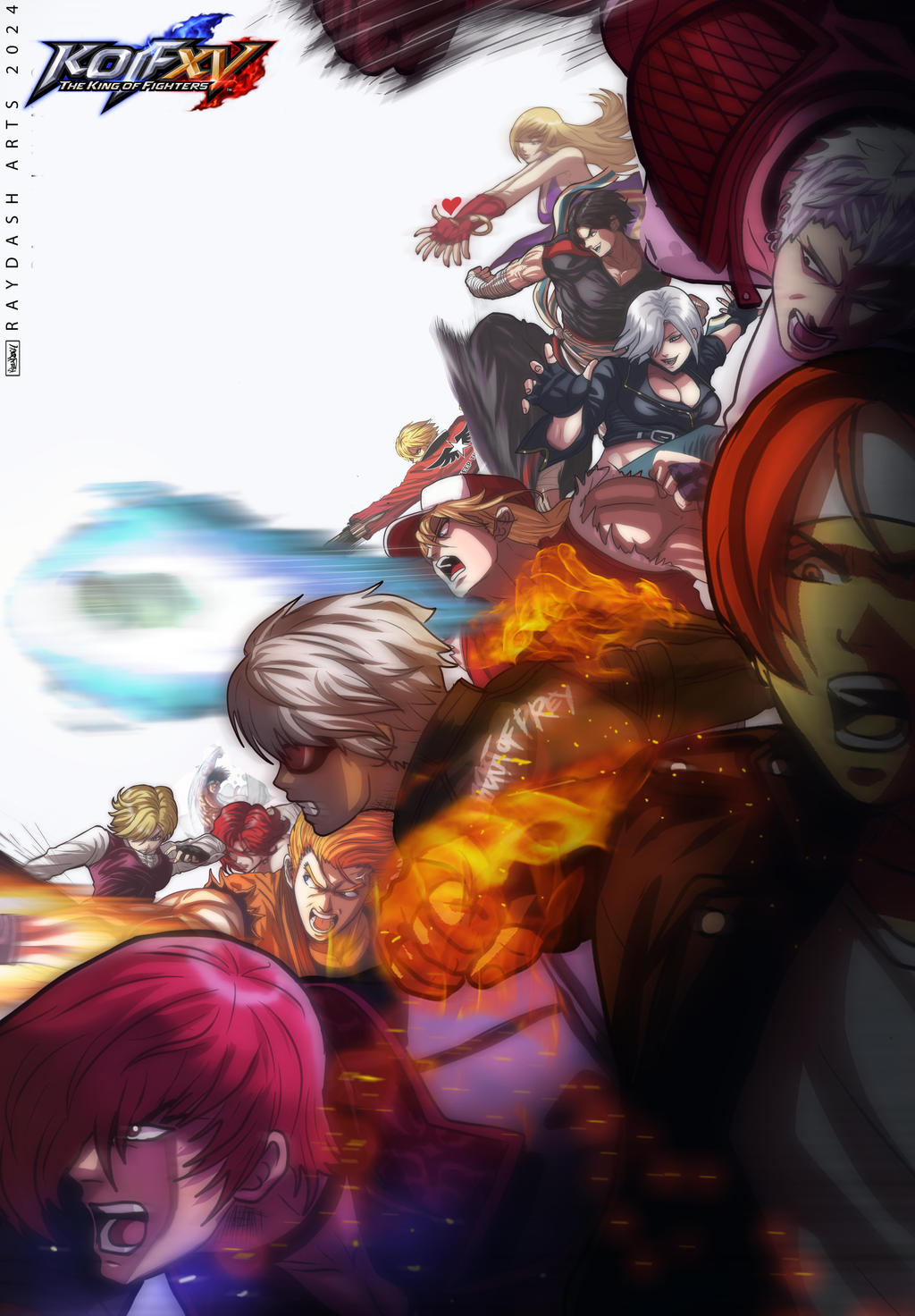 Kof Ax KOFXV by Raydash30 on DeviantArt