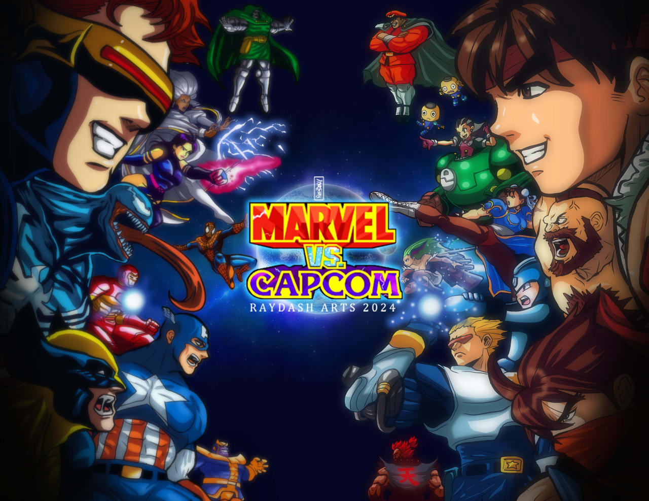 Marvel Vs Capcom by Raydash30 on DeviantArt