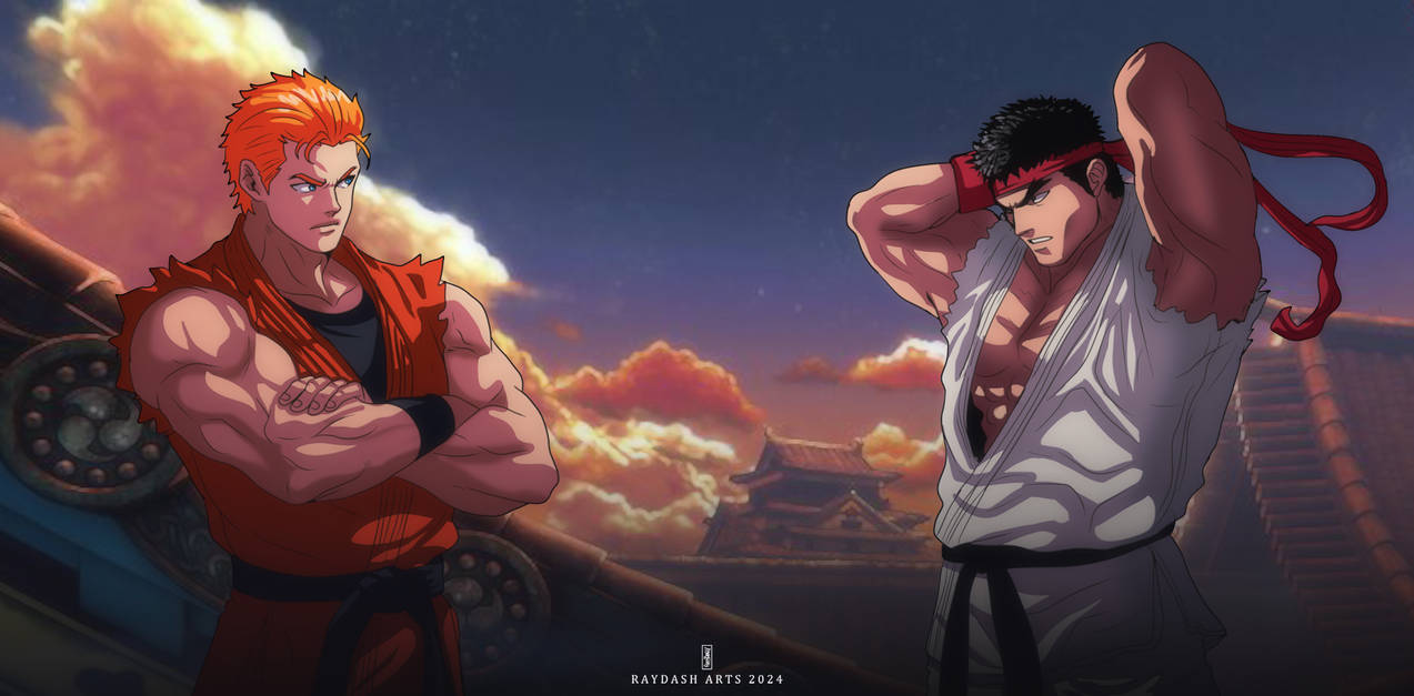 Ryo Vs Ryu by Raydash30 on DeviantArt