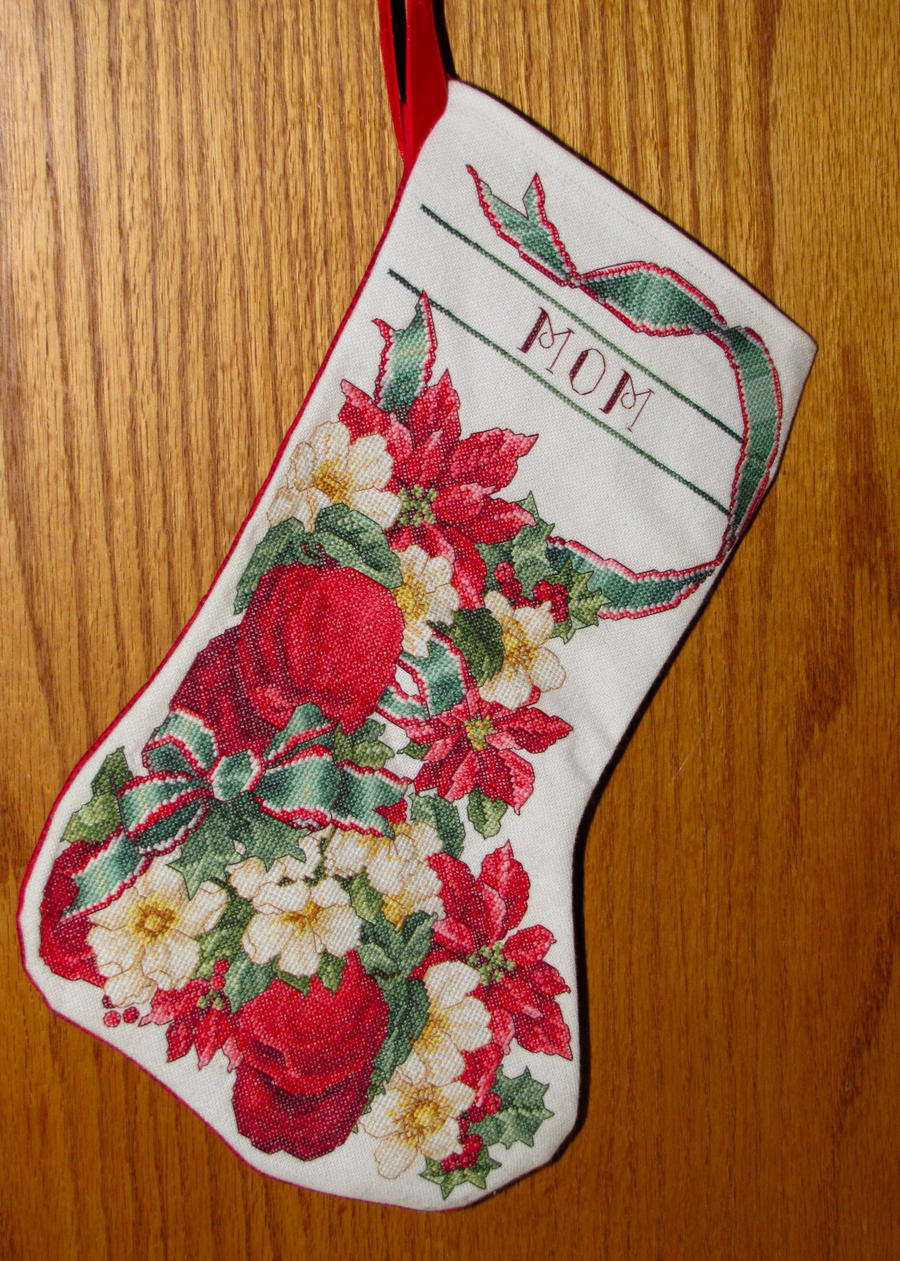 Apples Christmas Stocking