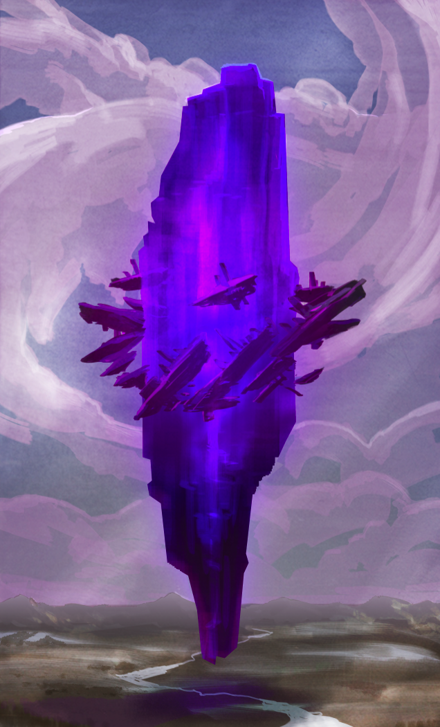 Floating Crystal