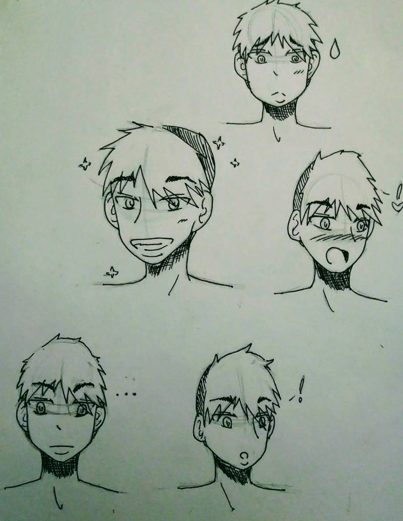 Random Facial Expressions by TheGoddessMiari on DeviantArt