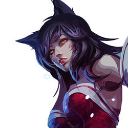 Ahri (White Background)