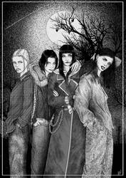 The Vampire Diaries-Masquerade by laylableiulitz on DeviantArt