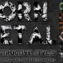 Torn Metal Photoshop Styles