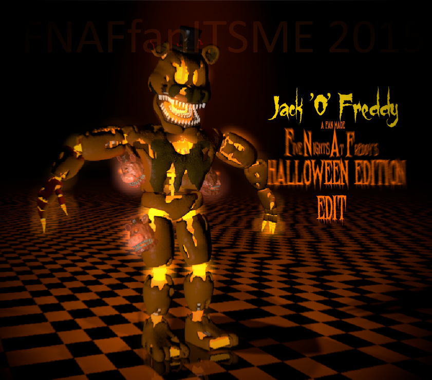 FNaF C4D  FNaF4 Nightmare Animatronics by BrussPictures on DeviantArt