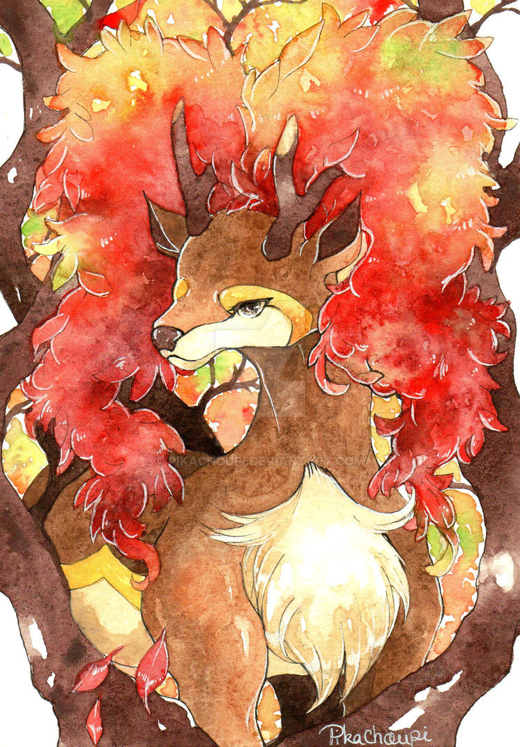 Four seasons - Autumn form by PikaChoupi on DeviantArt