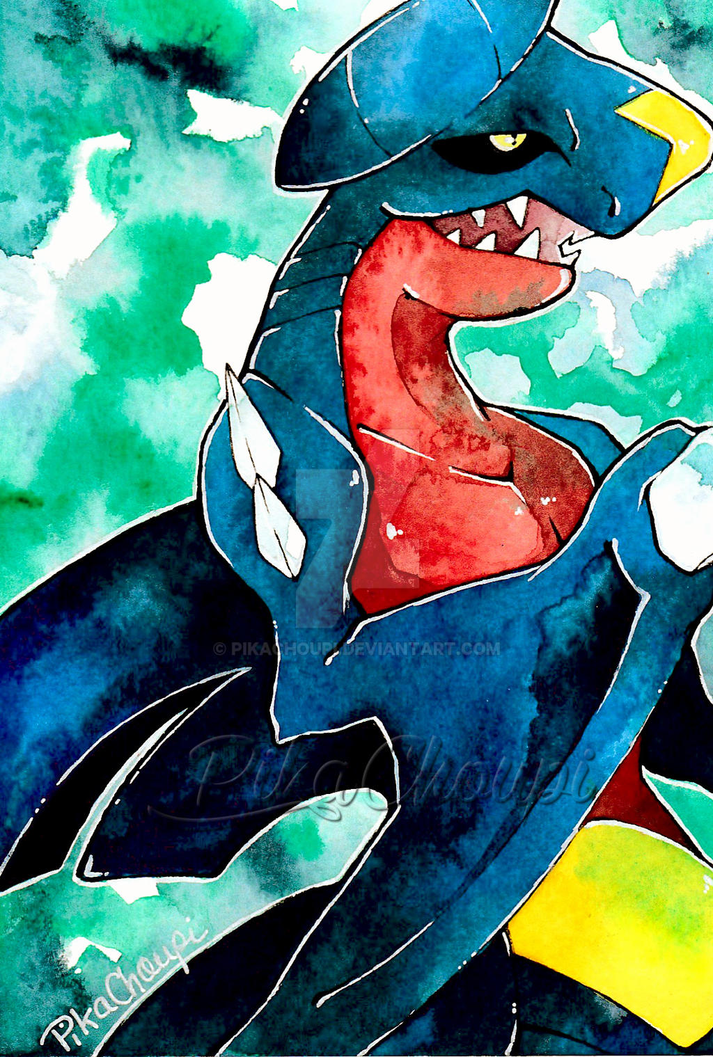 Garchomp by PikaChoupi on DeviantArt