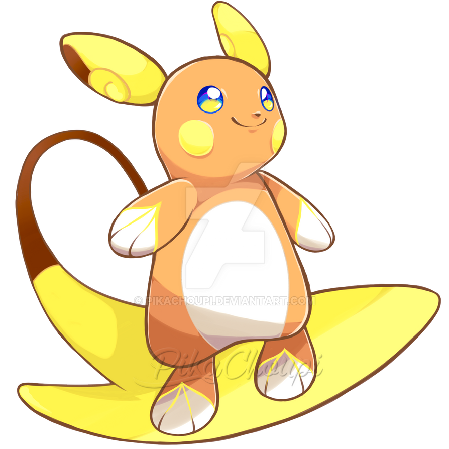 Alohan Alolan Raichu by PikaChoupi on DeviantArt