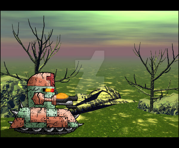 tank bot I... by kangarookid on DeviantArt