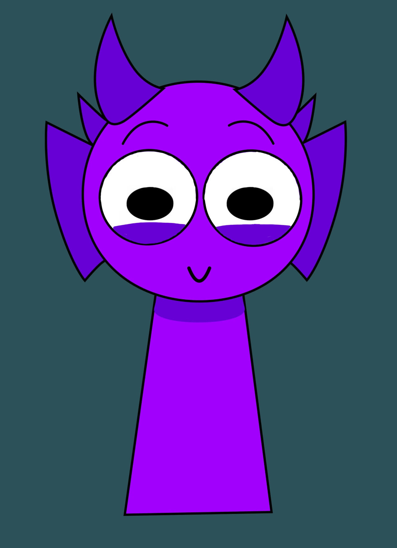 Durple with Cute Face (Pyramixed) by AussieGummibarReturn on DeviantArt