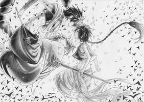 Aladdin and Judal - Magi: The labyrinth of magic