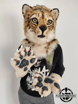 Partial Fursuit Realistic Cheetah