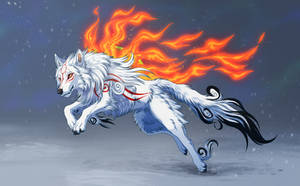 Okami - Amaterasu fanart